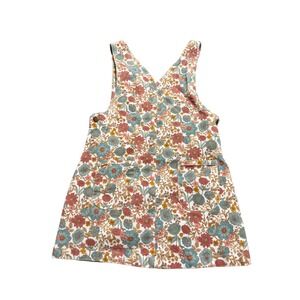 NWOT Tommy Bahama Size 7‎ Floral Corduroy Dress  Girl Autumn Warm Cottagecore